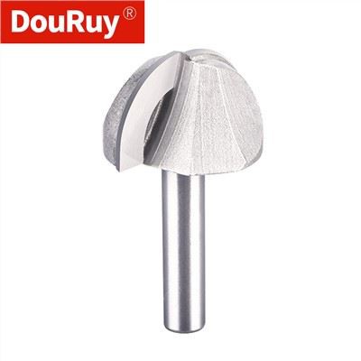 Dumaloq pastki router biti